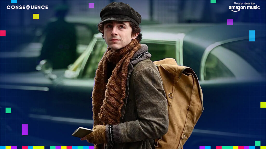Timothée Chalamet sur le rôle de Bob Dylan : interview vidéo