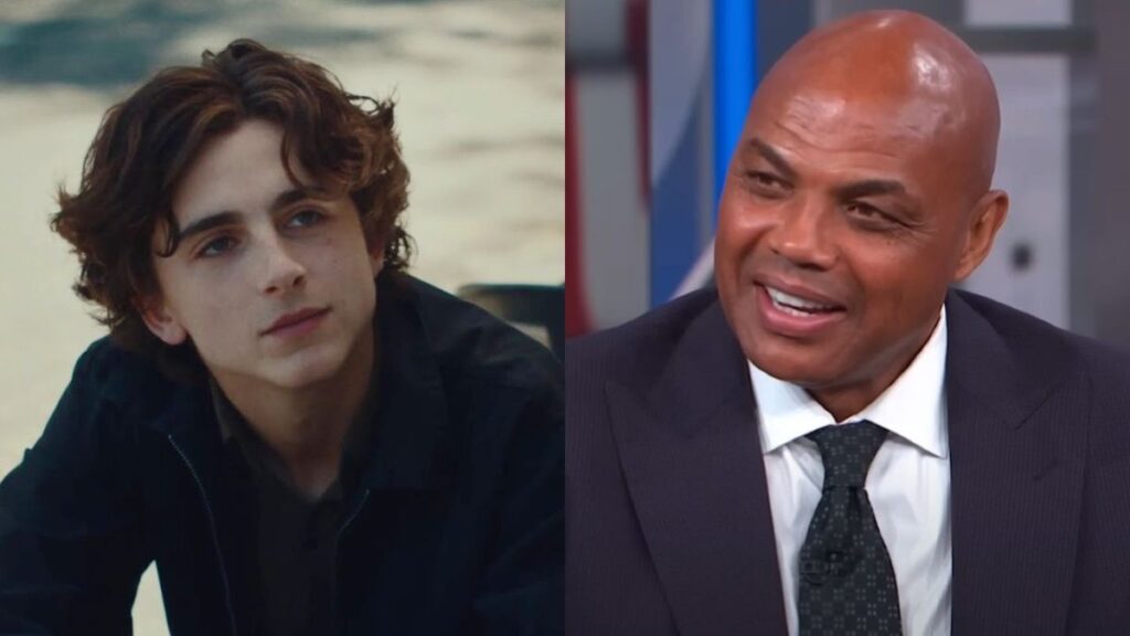 À l'intérieur, l'équipe de la NBA a répondu après qu'un biopic ait été présenté par Timothée Chalamet, et la version de Charles Barkley me fait rire