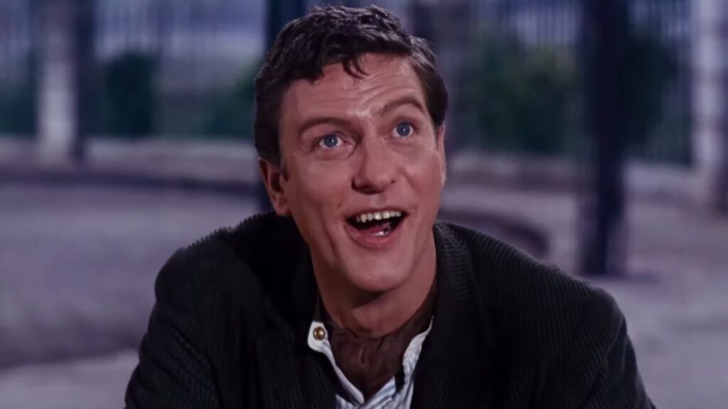 Dick Van Dyke as Bert in Mary Poppins