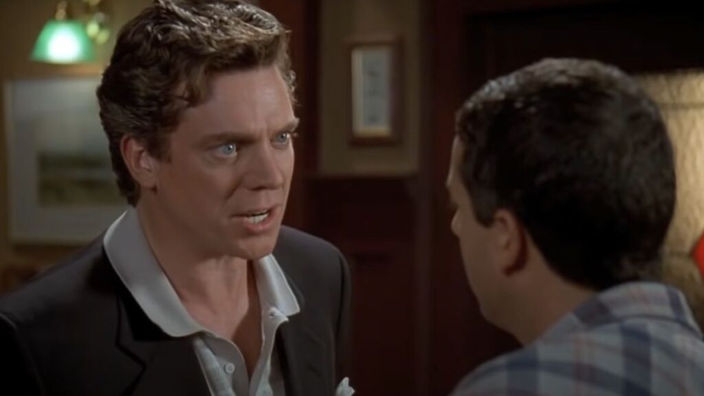 L'un des meilleurs moments heureux de Gilmore du tireur McGavin est survenu parce que Christopher McDonald essayait d'improviser et était complètement masqué