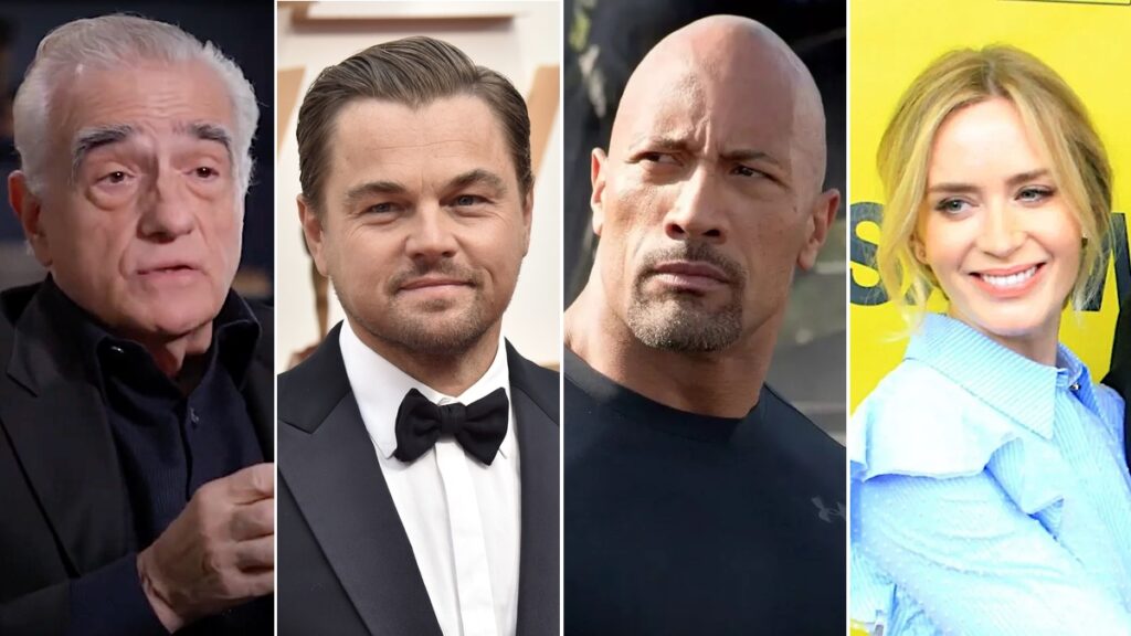 Martin Scorsese au cinéma avec Dicaprio et The Rock