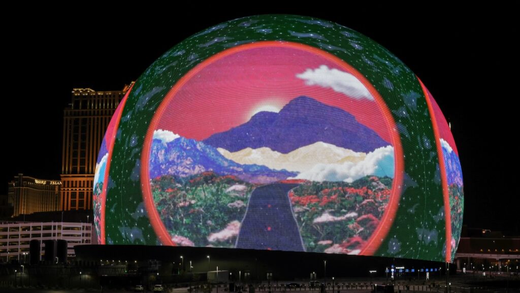 Sphere annonce le magicien d'Oz, à partir des dépistages de bord