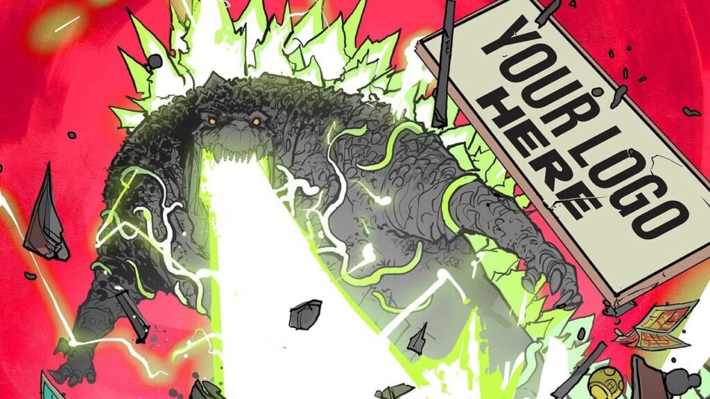 Godzilla vient détruire une librairie de bandes dessinées près de chez vous
