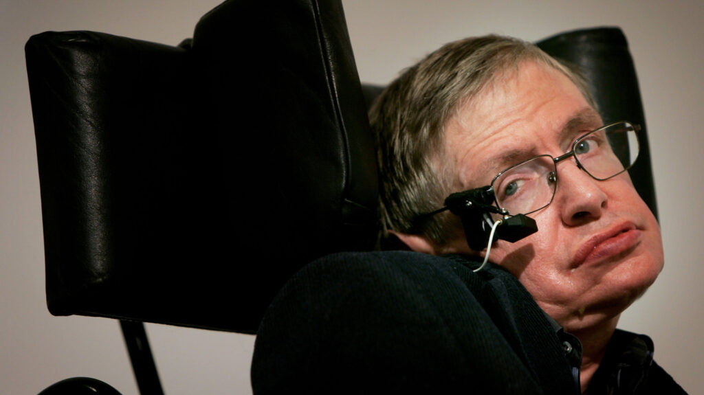 Voici comment Stephen Hawking a pu parler en utilisant l'IA