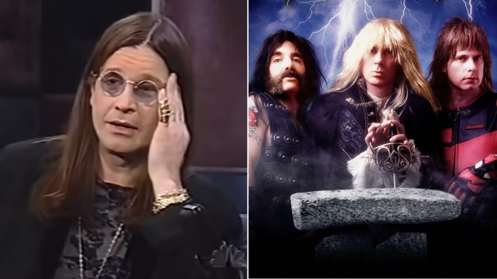 Ozzy Osbourne en voyant que c'est la spinal: je "ne riait pas"