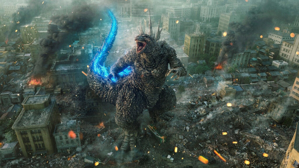 Godzilla moins une production de suite est en cours