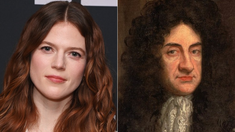 Rose Leslie et son King Charles II Rose