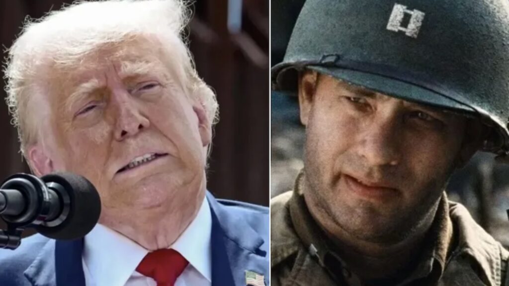 Trump célèbre West Point annulant l'honneur de Tom Hanks