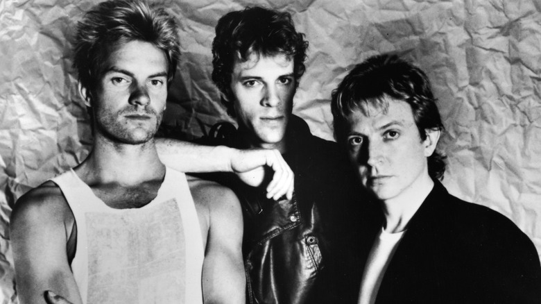 Le portrait promotionnel de la Police 1983