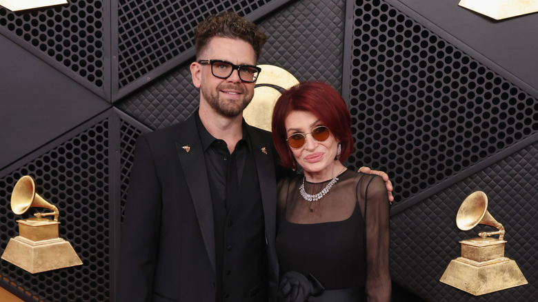 Jack Osbourne et Sharon Osbourne aux Grammys 2026