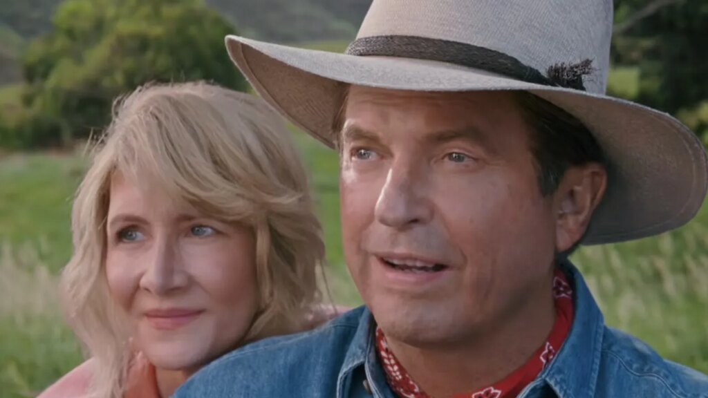 Sam Neill, Laura Dern et Jeff Goldblum de Jurassic Park se réunissent pour la publicité du Super Bowl : regardez