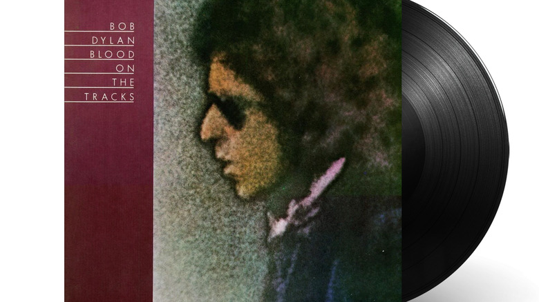 Du sang sur les pistes en vinyle