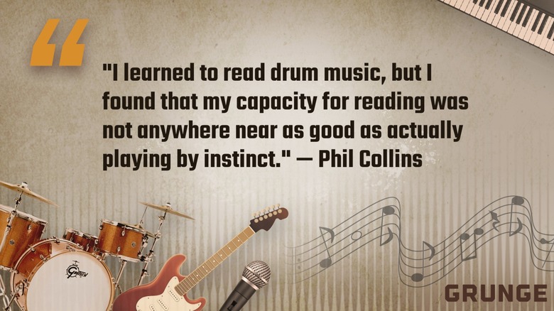 Une citation du jour de Phil Collins graphique