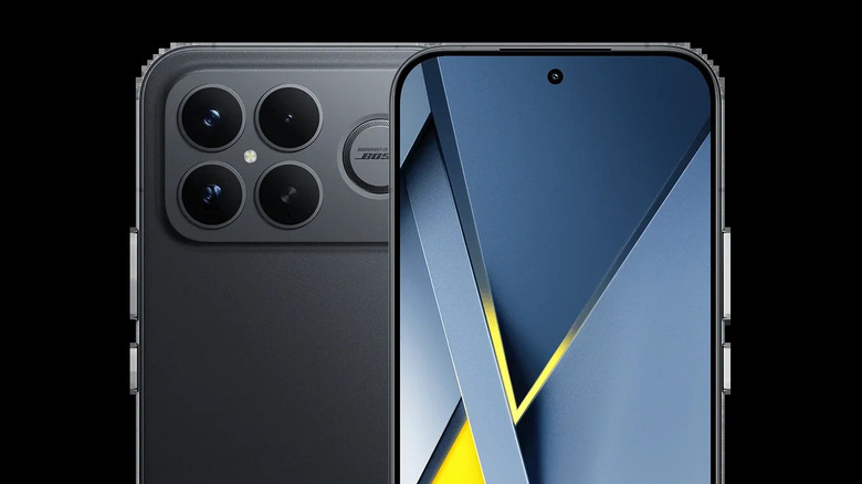 Poco F8 Ultra avant et arrière